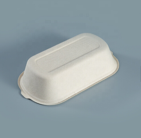 Compostable clamshell sugarcane Single Compartment