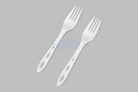 Biodegradable Disposable Cornstarch Cpla  Cutlery Set(Knife,Fork,Spoon)